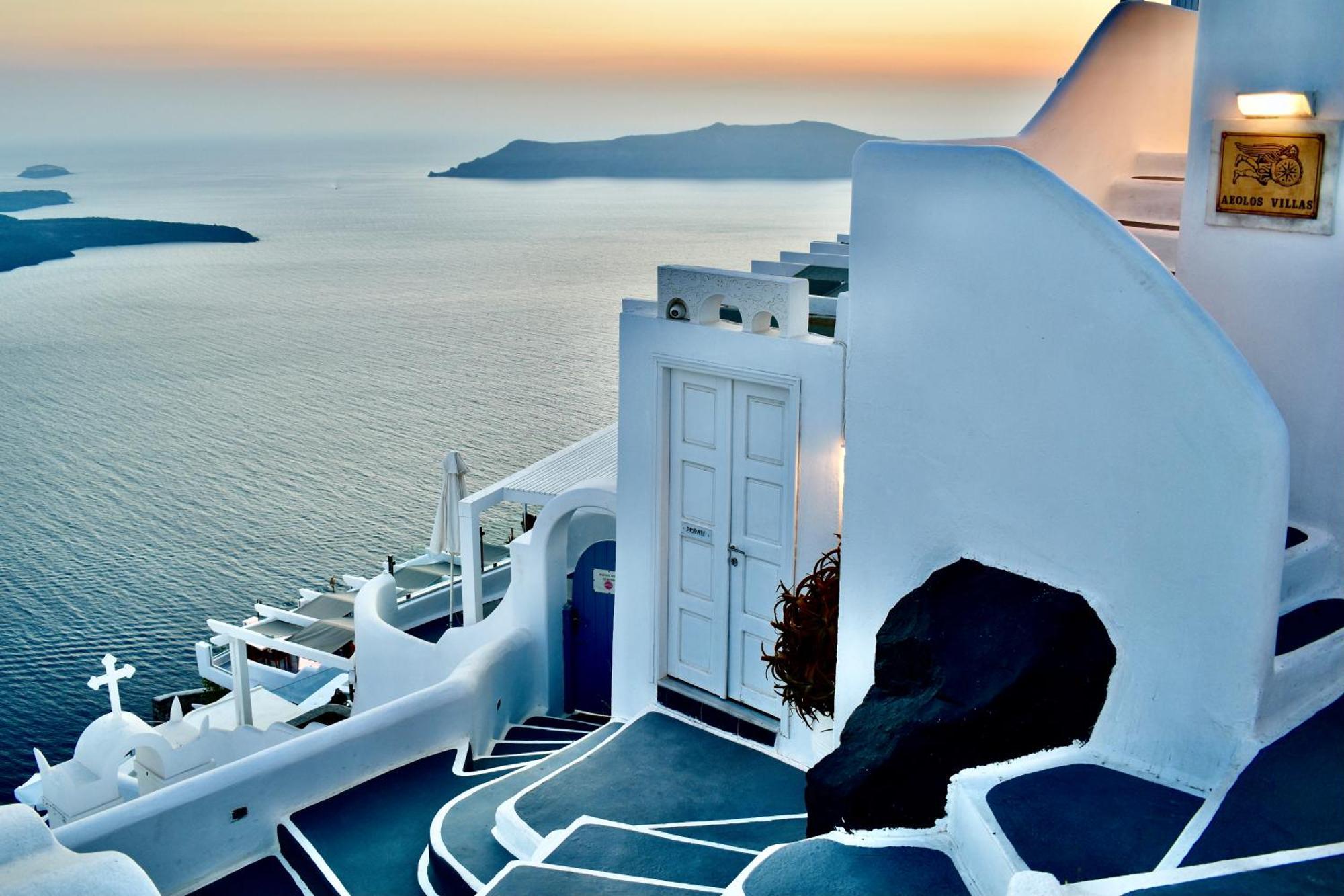 Aeolos Art & Eco Suites Adults Only Imerovígli Buitenkant foto