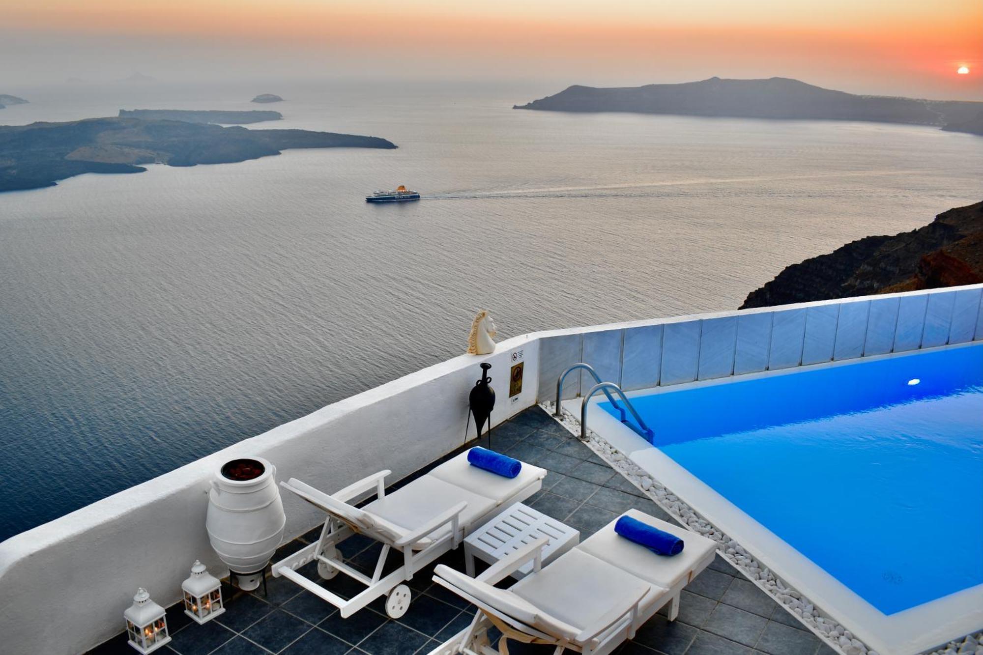 Aeolos Art & Eco Suites Adults Only Imerovígli Buitenkant foto